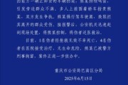 梦见抓鱼重庆一司机因持续鸣笛引发争执 强行驶离致1人死亡4人受伤